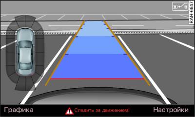 Дисплей: выравнивание автомобиля